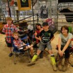 The Jr's who attended the shows with us. We had so much fun! 2014 Boulder County Fair & WY State Fair 054